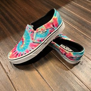 Womens 7.5 Vans Tye Dye Shoes
